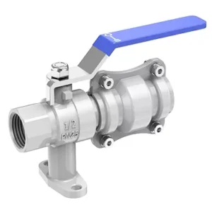 Male Adapter With Ball Valve
