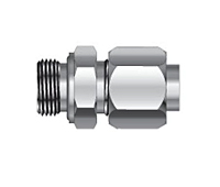 37° Flare JIC Tube Fittings-O-Ring Seal Male Connector (UNF)