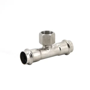 Tee With Female Outlet