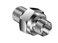 Pipe Fittings-Hex Nipple (Male NPT to male ISO parallel)