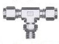 Tube To SAE/MS O-SAE / MS Male Branch Tee (Adjustable)