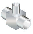 Micro Weld Fittings-Mini Reducing Tee